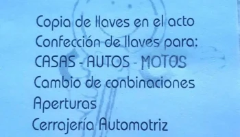 cerrajeria total jose delgado - 90200 Santa Lucía