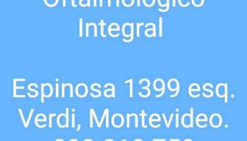Consultorio Oftalmológico Integral - Las Piedras Consultorio Oftalmológico Integral - Las Piedras