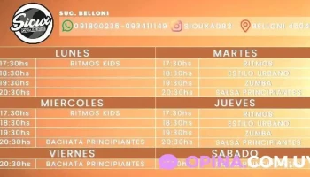 Sioux Suc. Belloni Academia de baile - Montevideo Sioux Suc. Belloni Academia de baile - Montevideo