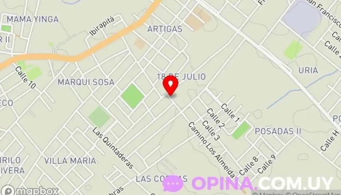 mapa de 03 Sociedad de viviendas en Rio Branco