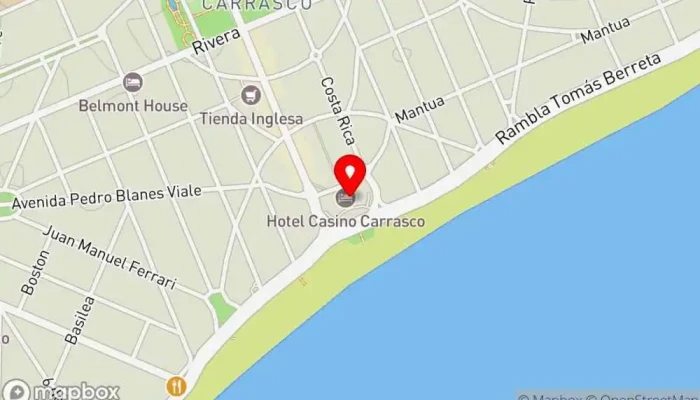 mapa de 1921 Restaurant Restaurante en Montevideo