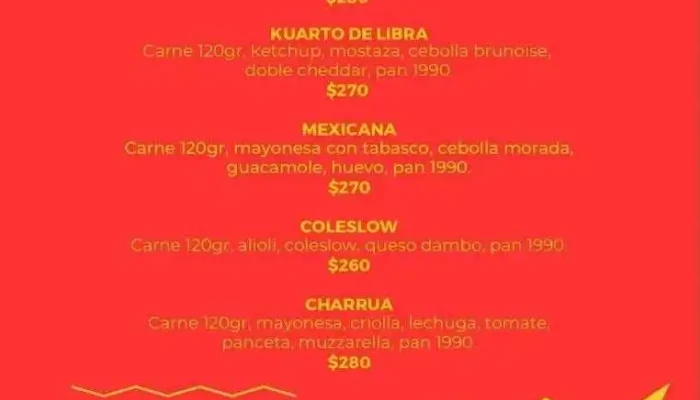 1990 Burger -  Del Propietario - Nueva Palmira