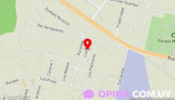 mapa de 24 de la Cruz Supermercado en Gral. Líber Seregni