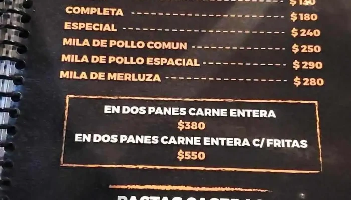 24 Hs Degustar -  Menu - Tacuarembó