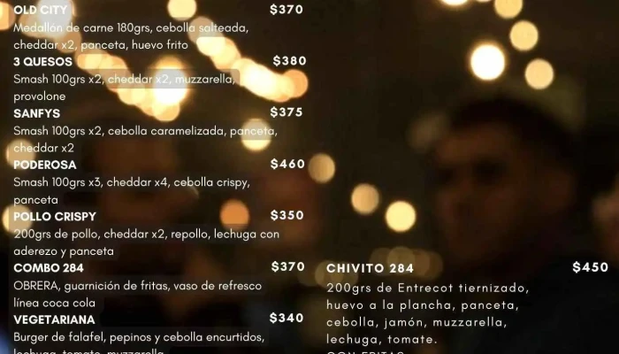 284 Burger House Ciudad Vieja -  Menu - Montevideo