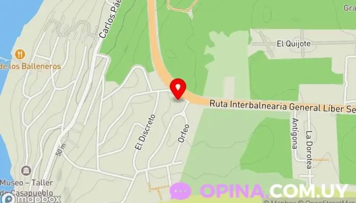 mapa de 3|musas - Libreria Librería, Cafetería en Maldonado