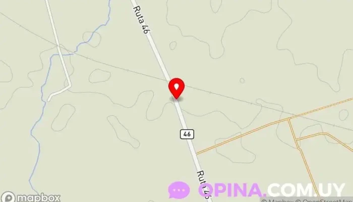 mapa de 90.1 FM Ideal Emisora de radio en Santa Lucía