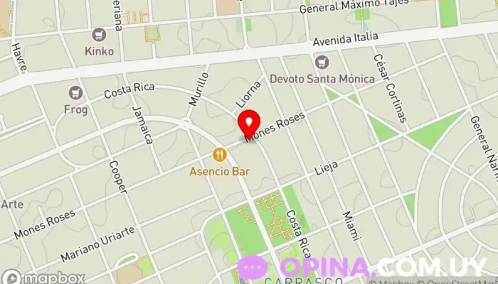 mapa de Abal & Rubio Boutique Inmobiliaria Agencia inmobiliaria en Montevideo