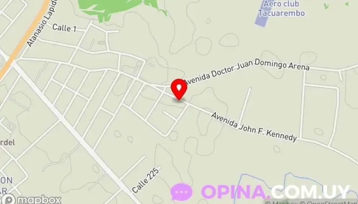 mapa de ABC papeleria Tacuarembo Papelería en Tacuarembó