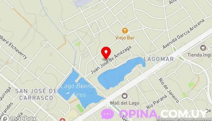 mapa de Academia Bushido Escuela deportiva en Ciudad de la Costa