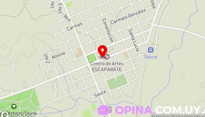 mapa de Academia CLAUDIO'S Autoescuela en Sauce