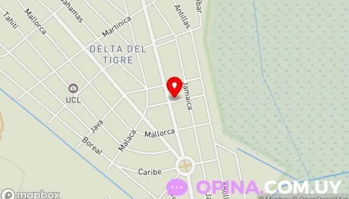 mapa de Academia De Baile Shamsa Academia de baile en Ciudad del Plata