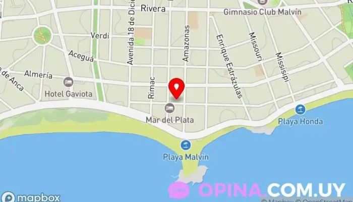 mapa de Academia de Choferes 