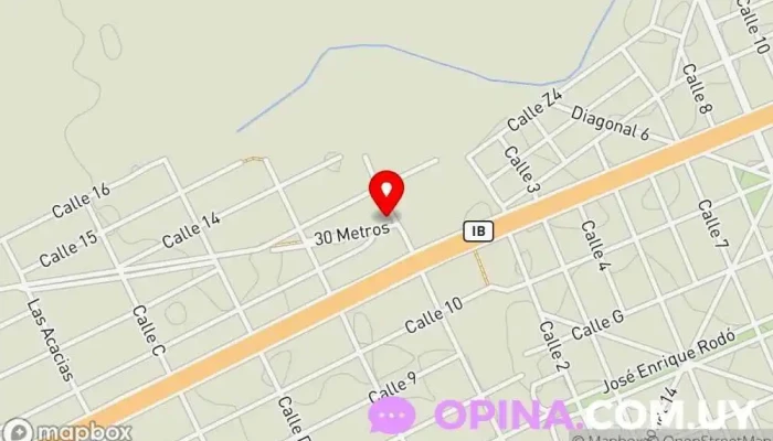 mapa de Academia de choferes Apolo Escuela en Las Toscas