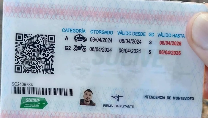 Academia De Choferes Cosmopolis Numero - Montevideo