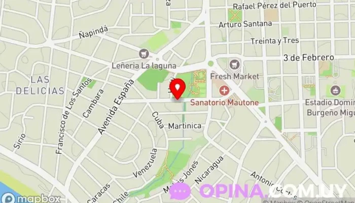 mapa de Academia de Choferes JS Autoescuela en Maldonado