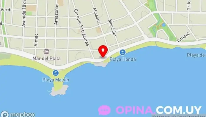 mapa de Academia de choferes Juan Autoescuela en Montevideo