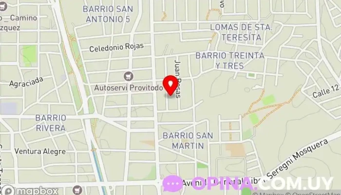 mapa de ACADEMIA DE CHOFERES 