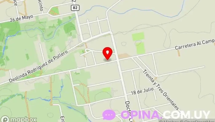 mapa de Academia de Choferes MAPS Autoescuela en Empalme Olmos