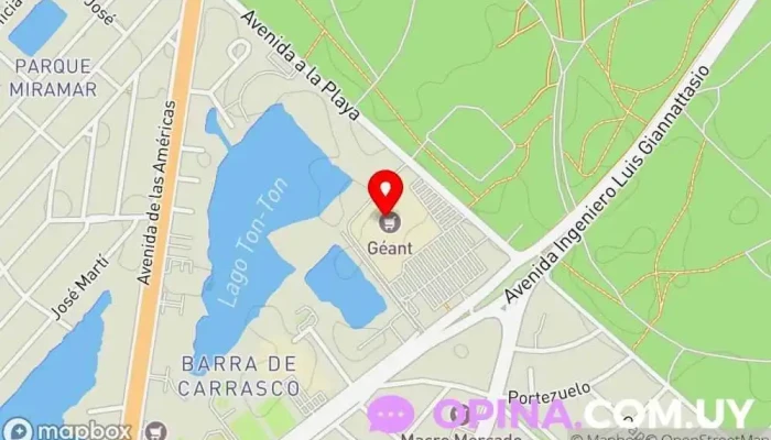 mapa de Academia Ecuestre Latinoamericana Escuela de equitación en Ciudad de la Costa