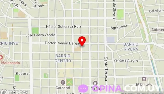 mapa de Academia Mos Academia de baile en Maldonado