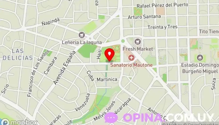 mapa de Academia san Fernando ️ ️ ️ Autoescuela en Maldonado