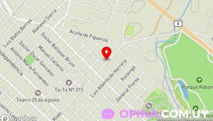 mapa de Academia Titanes Escuela de artes marciales en Florida