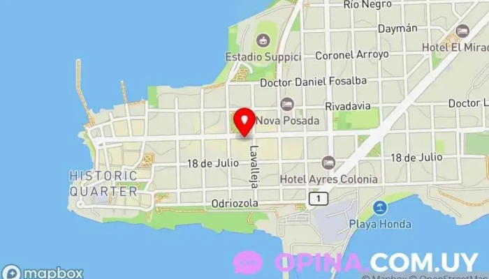 mapa de Academia Ven y baila Gimnasio en Col. del Sacramento