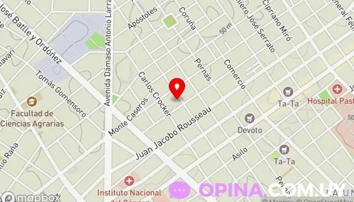 mapa de ACCUEIL PROPIEDADES Agencia inmobiliaria en Montevideo