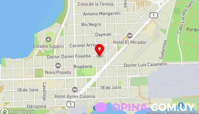 mapa de Activa Fitness Club Gimnasio en Col. del Sacramento