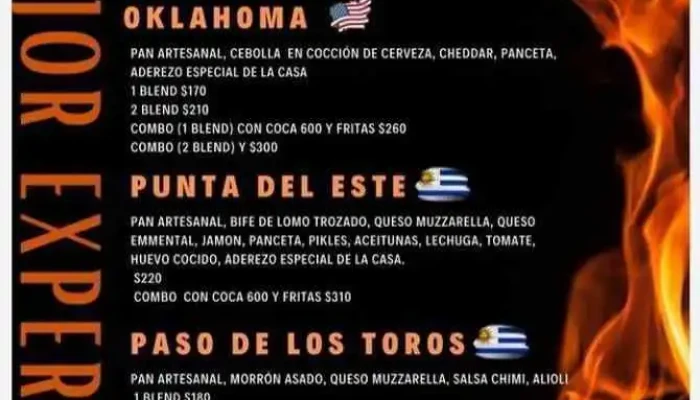 Addis Burger Menu - Rivera