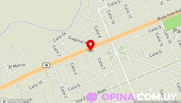 mapa de Aerial Pink Studio Escuela de aerodanza, Circo, Centro escolar en Parque del Plata