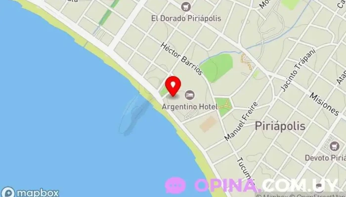 mapa de AHARA Spa Holístico Spa, Masajista, Centro médico, Psicoterapeuta, Terapeuta de reiki, Masajista tailandés, Centro de retiro de yoga, Centro de yoga en Piriápolis