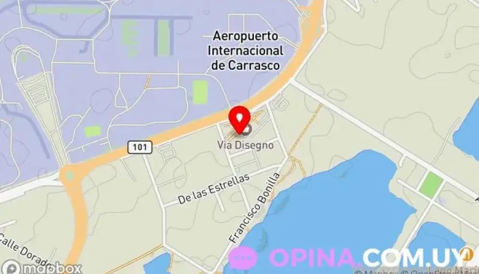 mapa de ÁLAMO Agencia inmobiliaria en Ciudad de la Costa