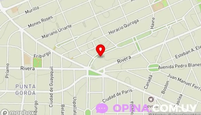 mapa de Alergobioma consultorio medico alergias Clínica ambulatoria en Montevideo