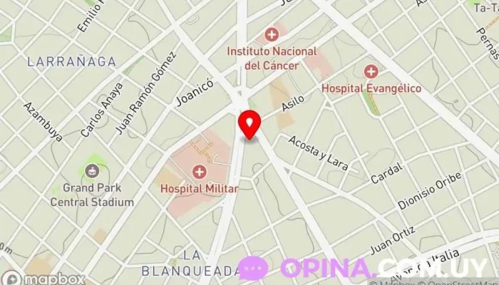 mapa de Allegro Propiedades Agencia inmobiliaria en Montevideo