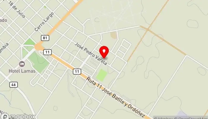 mapa de Almacen y bar Daniela Comercio en Santa Lucía