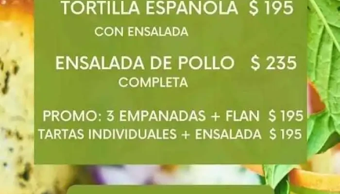 Almazara Cafe Y Comida Menu - Montevideo