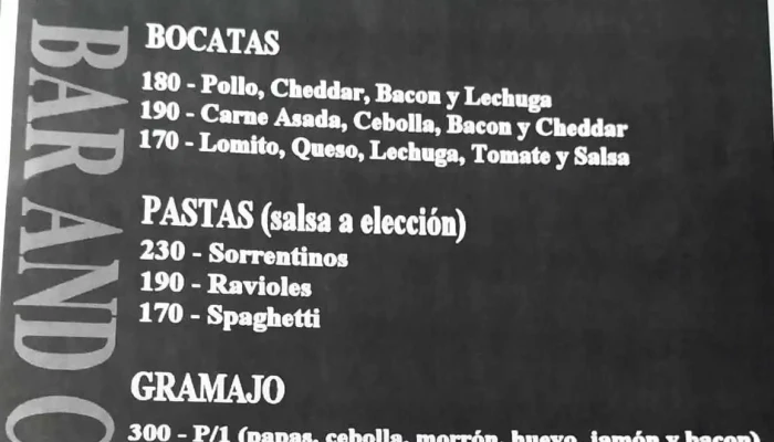 Aloha Bar Y Cafe Menu - Montevideo