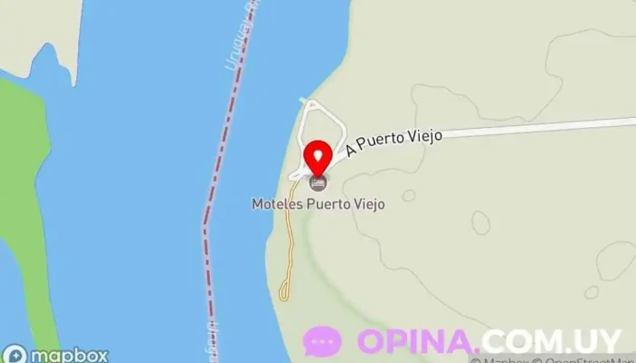 mapa de Alojamiento Puerto Viejo Alojamiento en San Javier