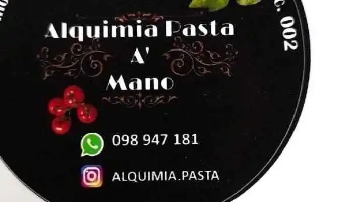 Alquimia Pasta A Mano Menu - Maldonado