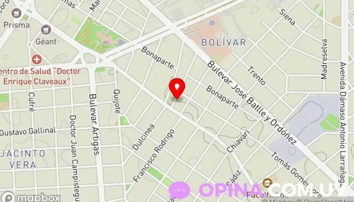 mapa de altamirano 3130 Agencia inmobiliaria en Montevideo