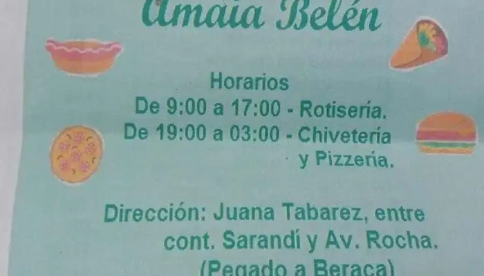 Amaia Belen Menu - San Carlos