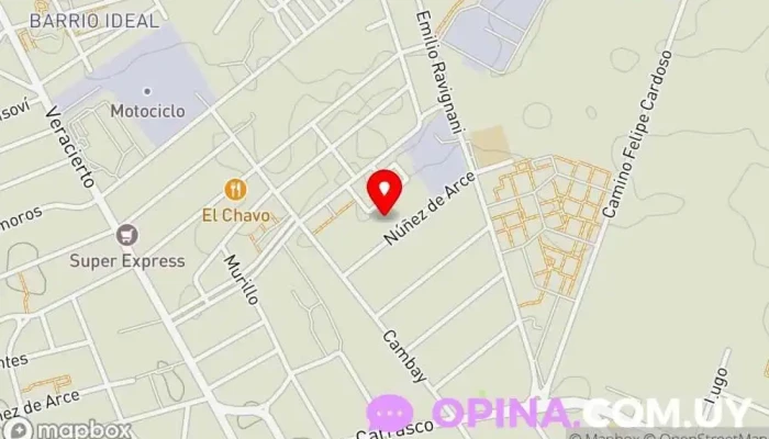 mapa de Ámbar Impresiones Papelería en Montevideo