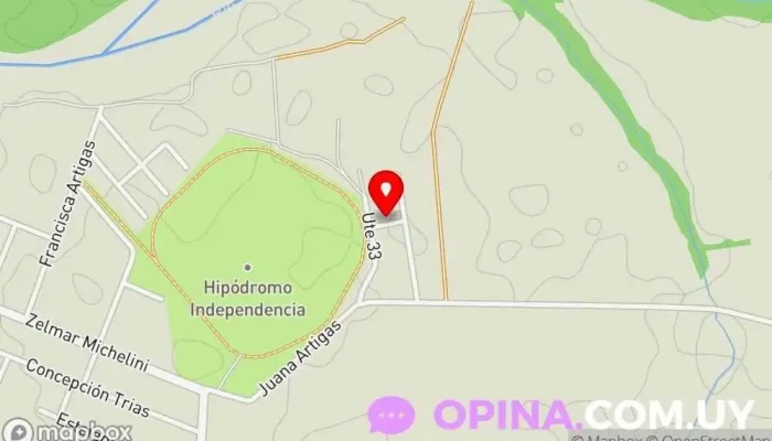 mapa de Ana Decoplantas Vivero en Durazno