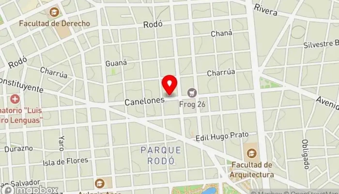 mapa de ANASTASIA Bar en Montevideo