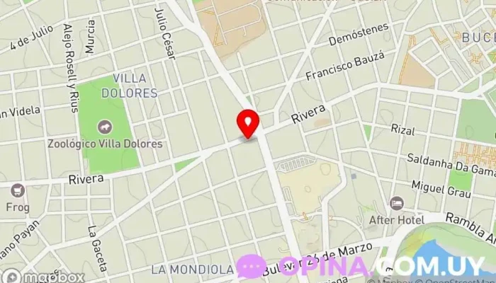 mapa de ANFIL Inmobiliaria y Estudio Contable Agentes inmobiliarios, Servicio de administración de empresas, Oficinas de empresa, Gestoría en Montevideo