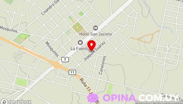 mapa de Anglia San Jacinto Academia de idiomas en San Jacinto