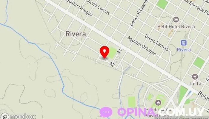 mapa de ANTONY González Sociedad de viviendas en Rivera