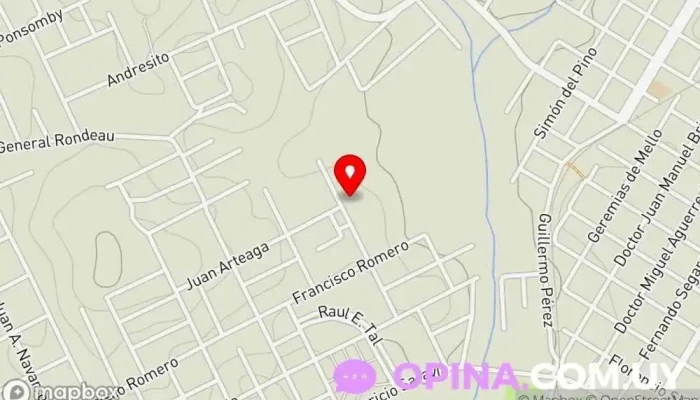 mapa de ap Condominio en Rivera